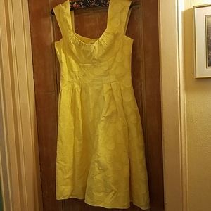 Calvin Klein vintage yellow dress size 6-8